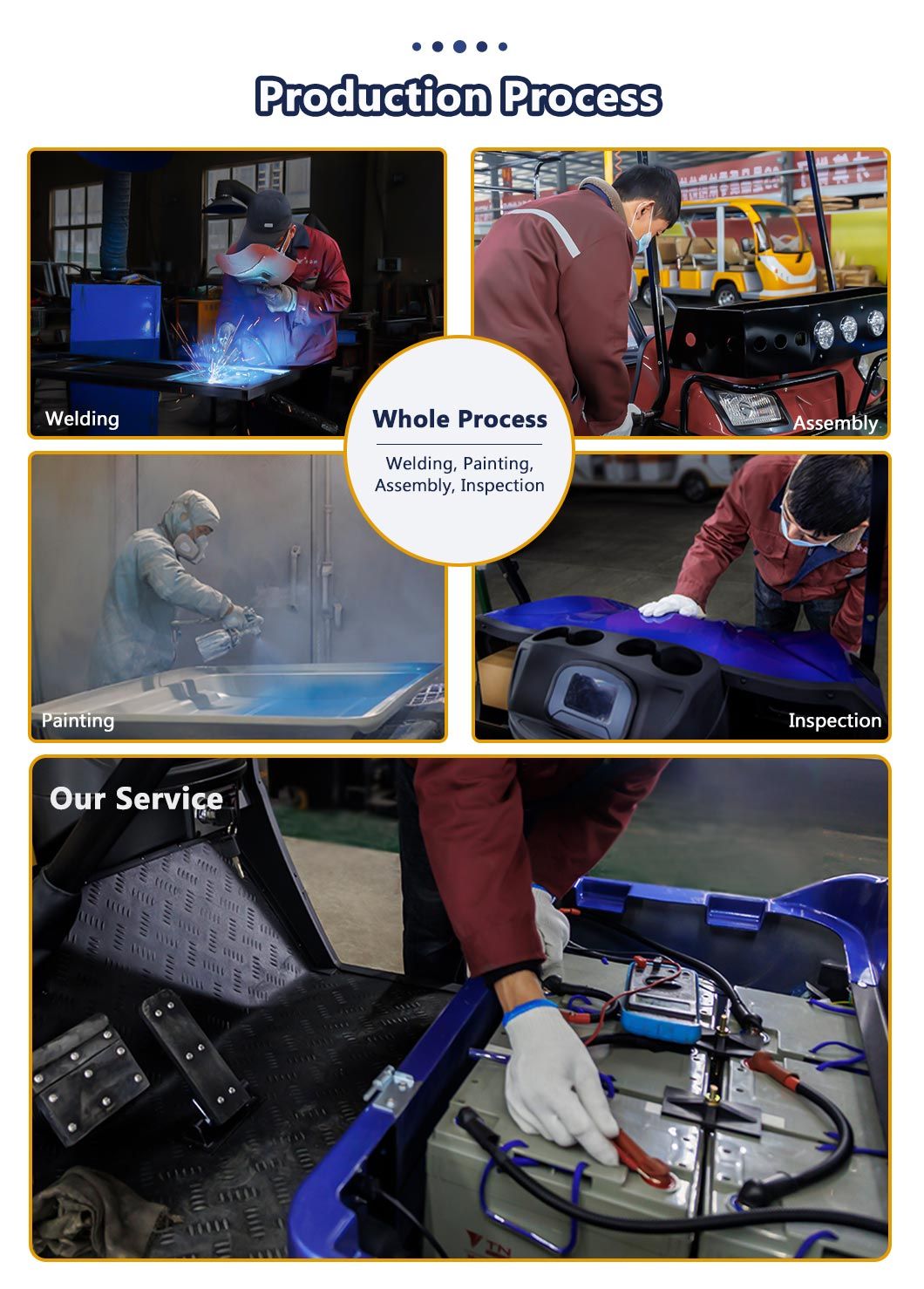 China-Made Multi-Colored ODM CE Certificate Electric Golf Cart