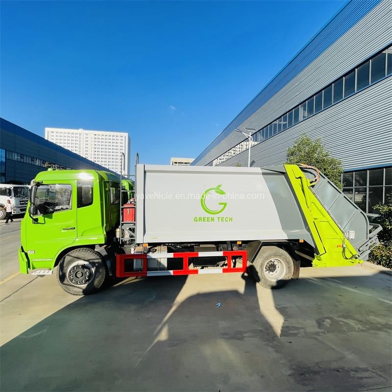 Dongfeng Kingrun Cu-Mmins Engine 170HP 190HP 210HP 8m3 10m3 12m3 14m3 Compactor Garbage Truck Price Philippines