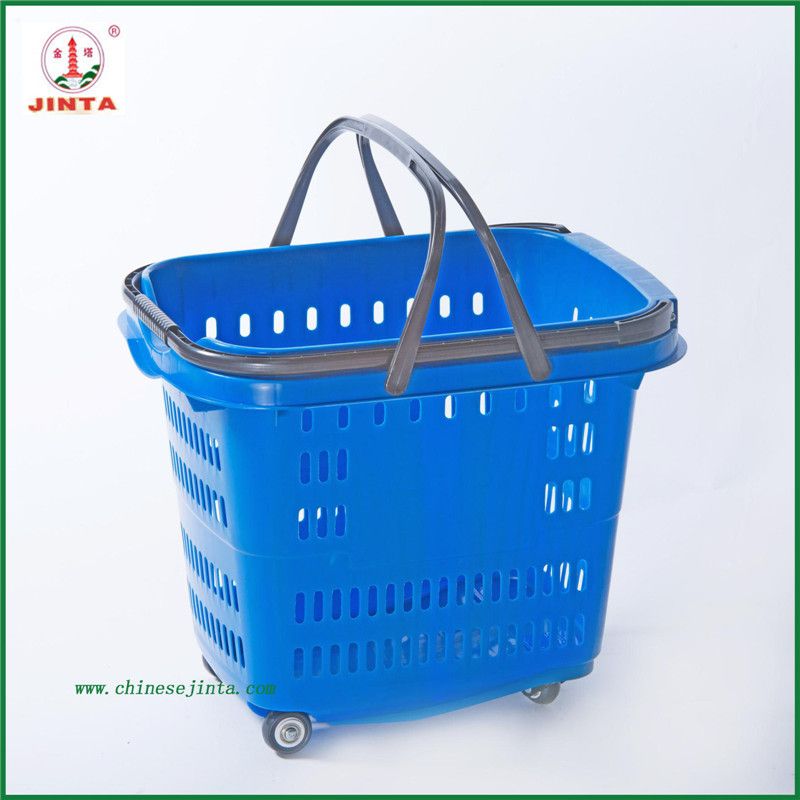 Flexible Used Plastic Shopping Basket with PP Material (JT-TL01)