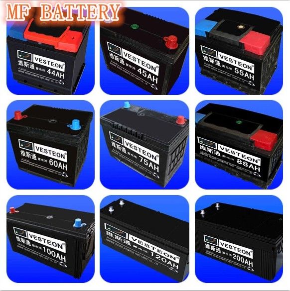 Car Battery 12V Mf DIN Auto Battery
