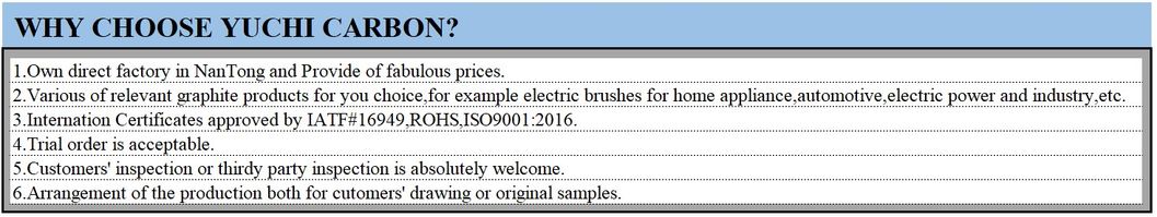 41A235897p5 National Ge761 Grade Carbon Brush Traction for Alternator Railway