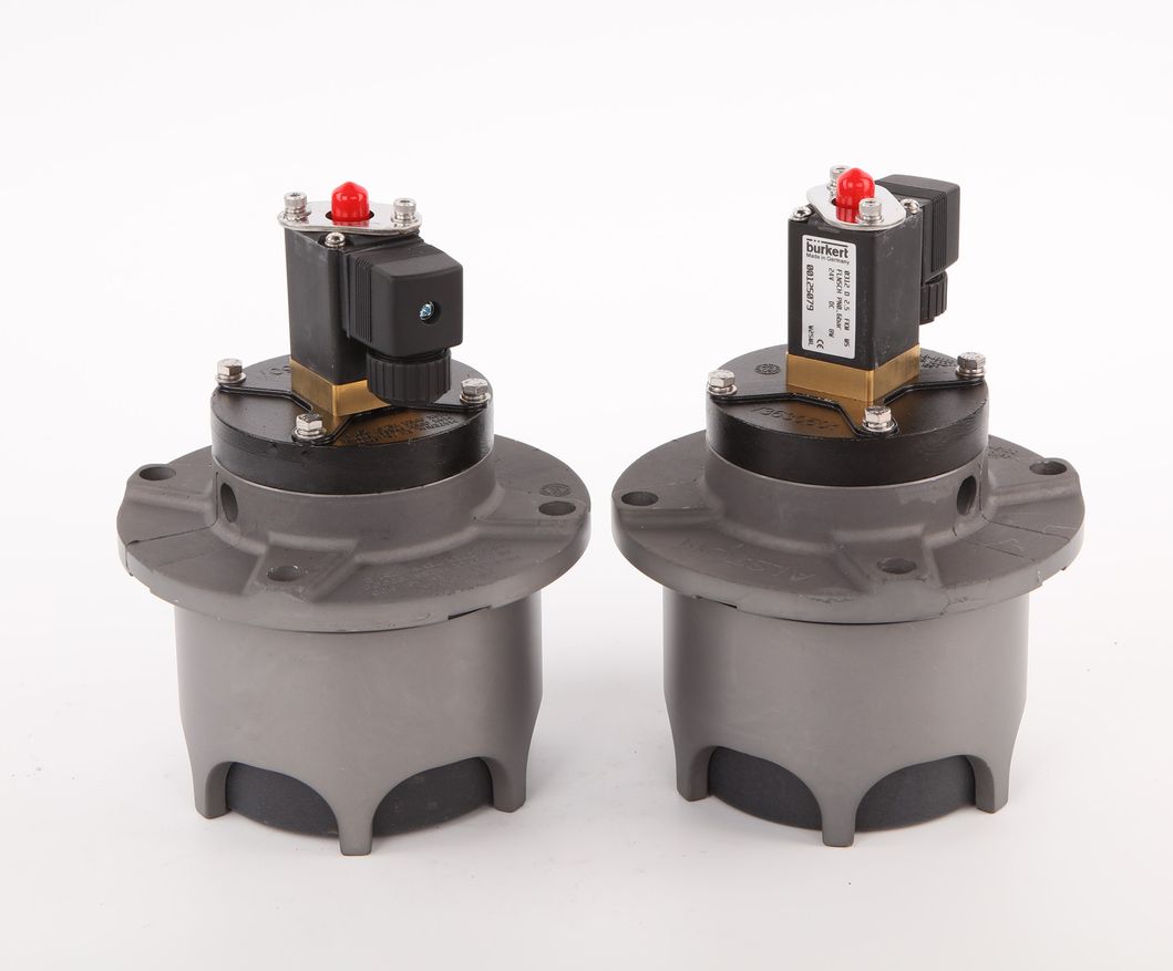Alstom Solenoid Pneumatic Pulse Valve Filter Optipow 105 Air Dust Removal Purging Fabric Bag Filter for Power Factory Air Emission Environmental Protection