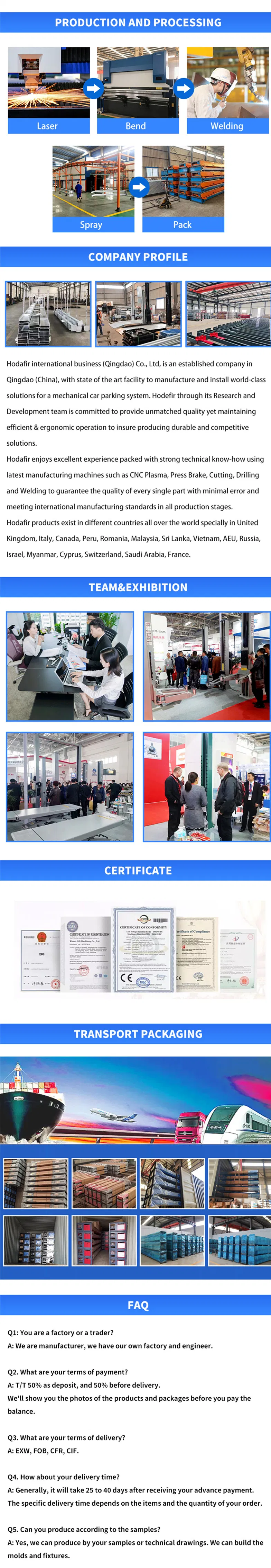 Electric Motor Car Rotating Parking System Exhibition Display Underground Carturntable Lift