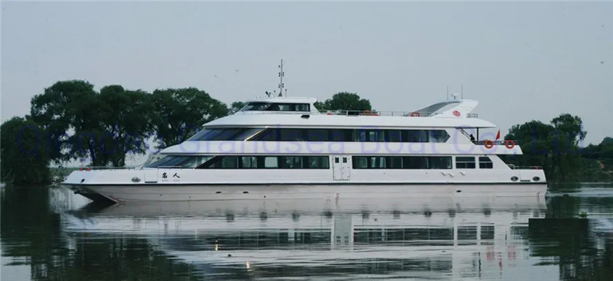 38m 120FT 250persons Steel Tourist Sightseeing Passenger Ferry for Sale