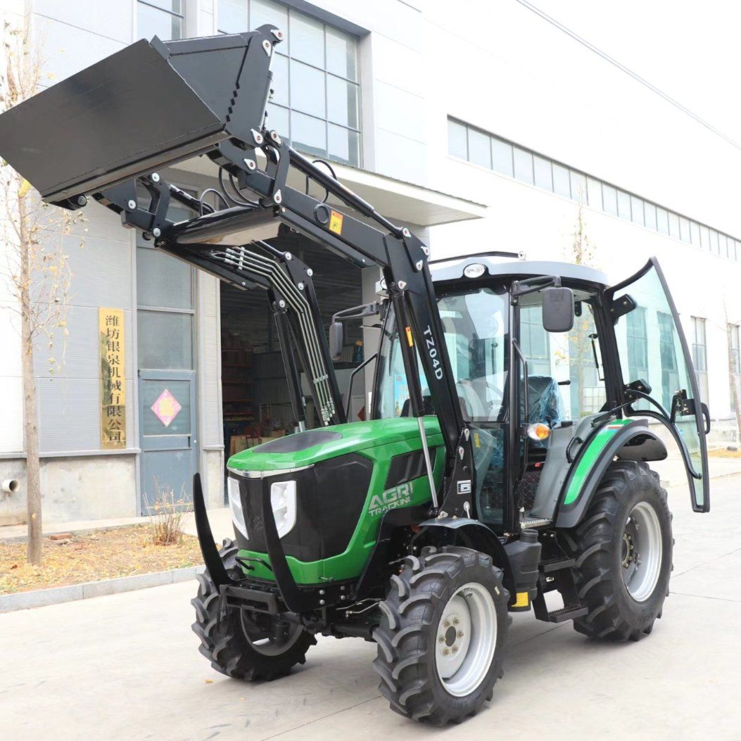 Agri Tracking Tractordeutz-Fahr 50HP-100HP 4WD Diesel Engine Farm Tractor with Cabin