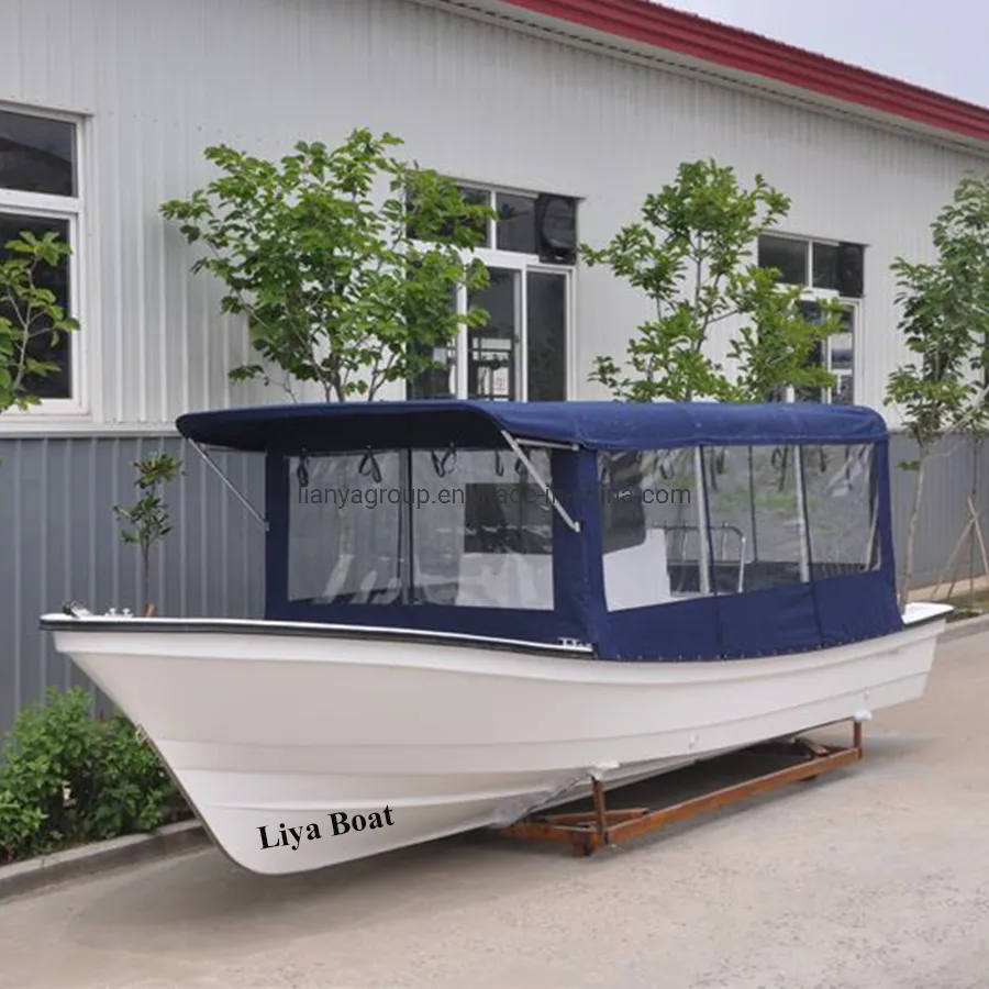 Liya 7.6m Center Console Panga Boat Fiberglass Fishing Sport Motor Boats for Sale