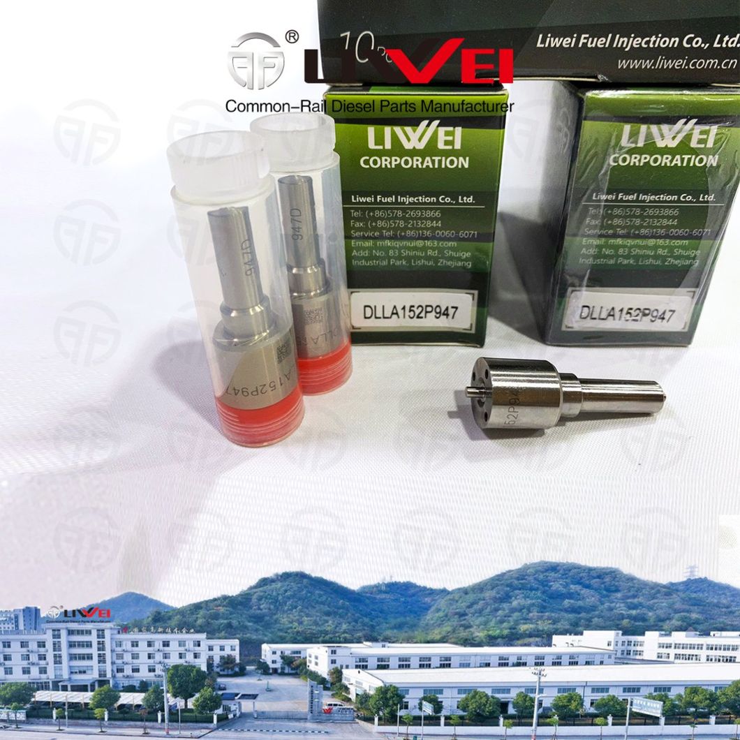 Liwei Brand Nozzle DLLA 144P 2199 for Common Rail Diesel Injector 0 445 120 241