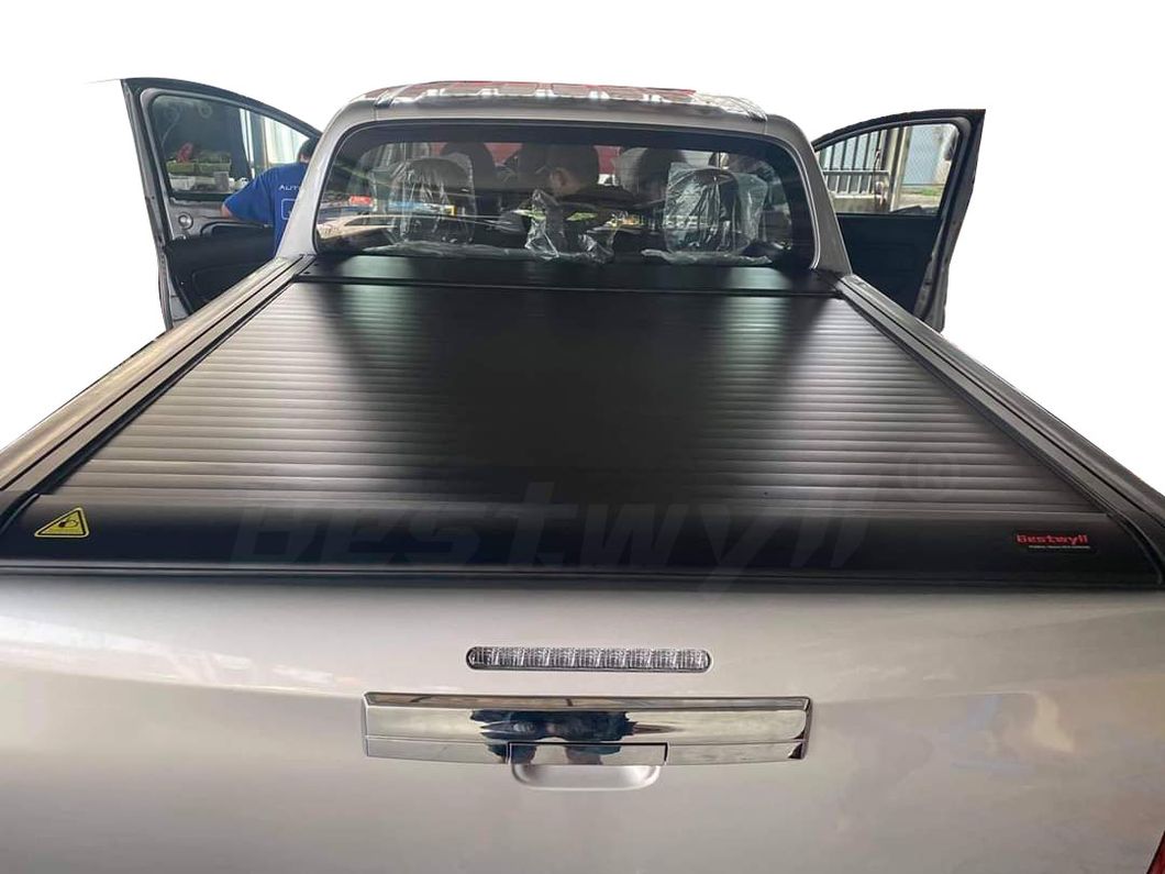 BESTWYLL 4X4 Accessories Pickup Retractable Truck Tonneau Cover Electric Roller Shutter Lid for Mitsubishi Triton L200 E-F02