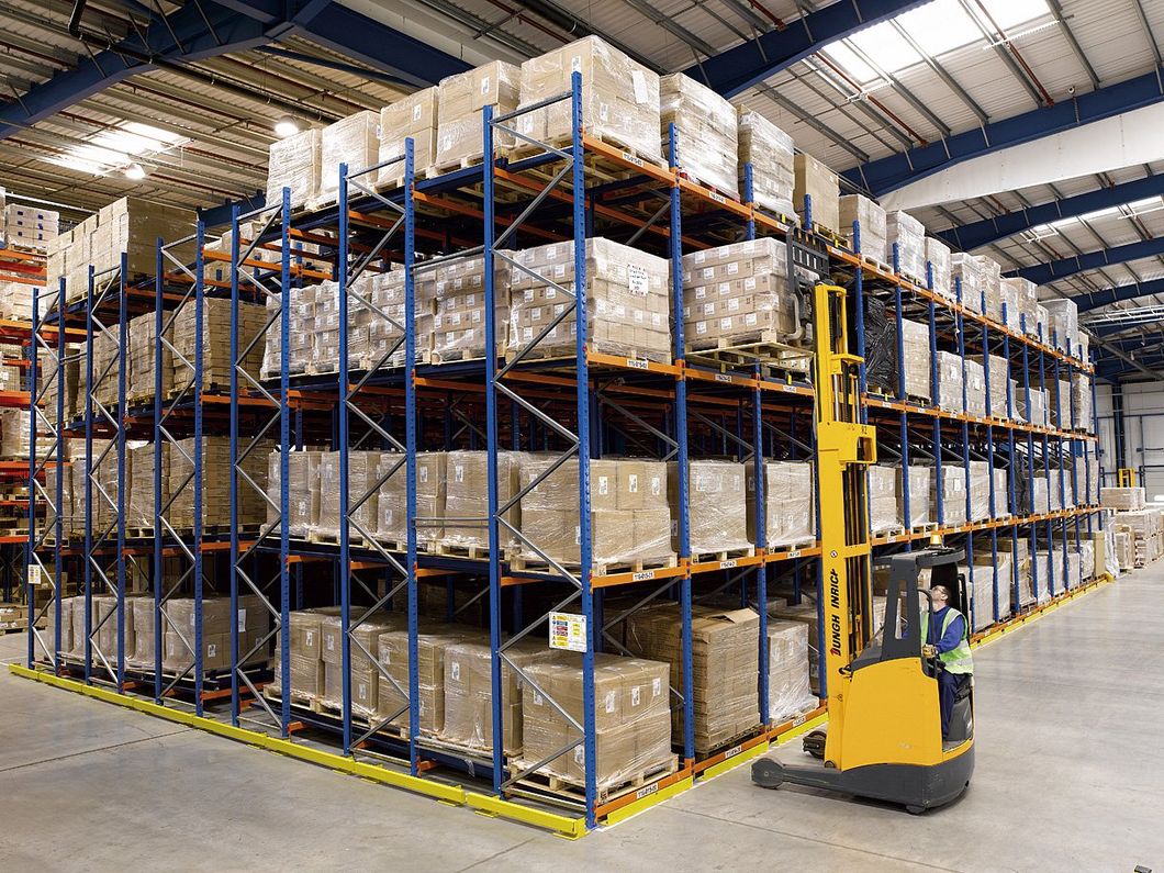Industrial Storage Rack Q235 Heavy Duty Steel Pallet Racking
