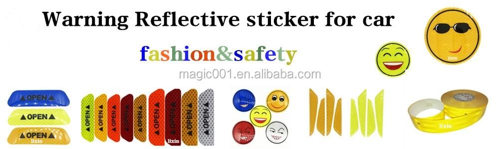 Cat Eye Reflective Sticker for Car Helmet Motorcycle Warning Reflective Sticker Glow in The Dark