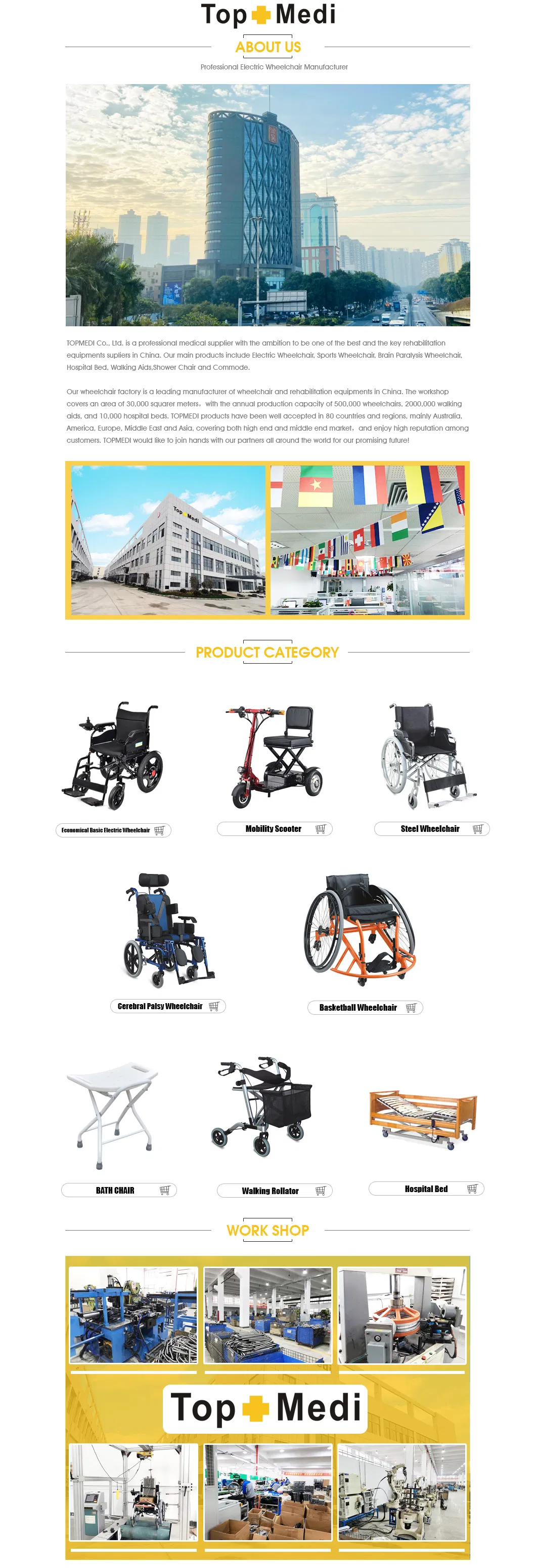Travel Lightweight Folding Mobility 3 Wheel Power Electric Scooter Adult