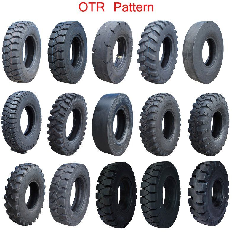 OEM E3 E4 Radial Nylon Solid Earth-Mover OTR Tire and off Road Wheels 40.00-57