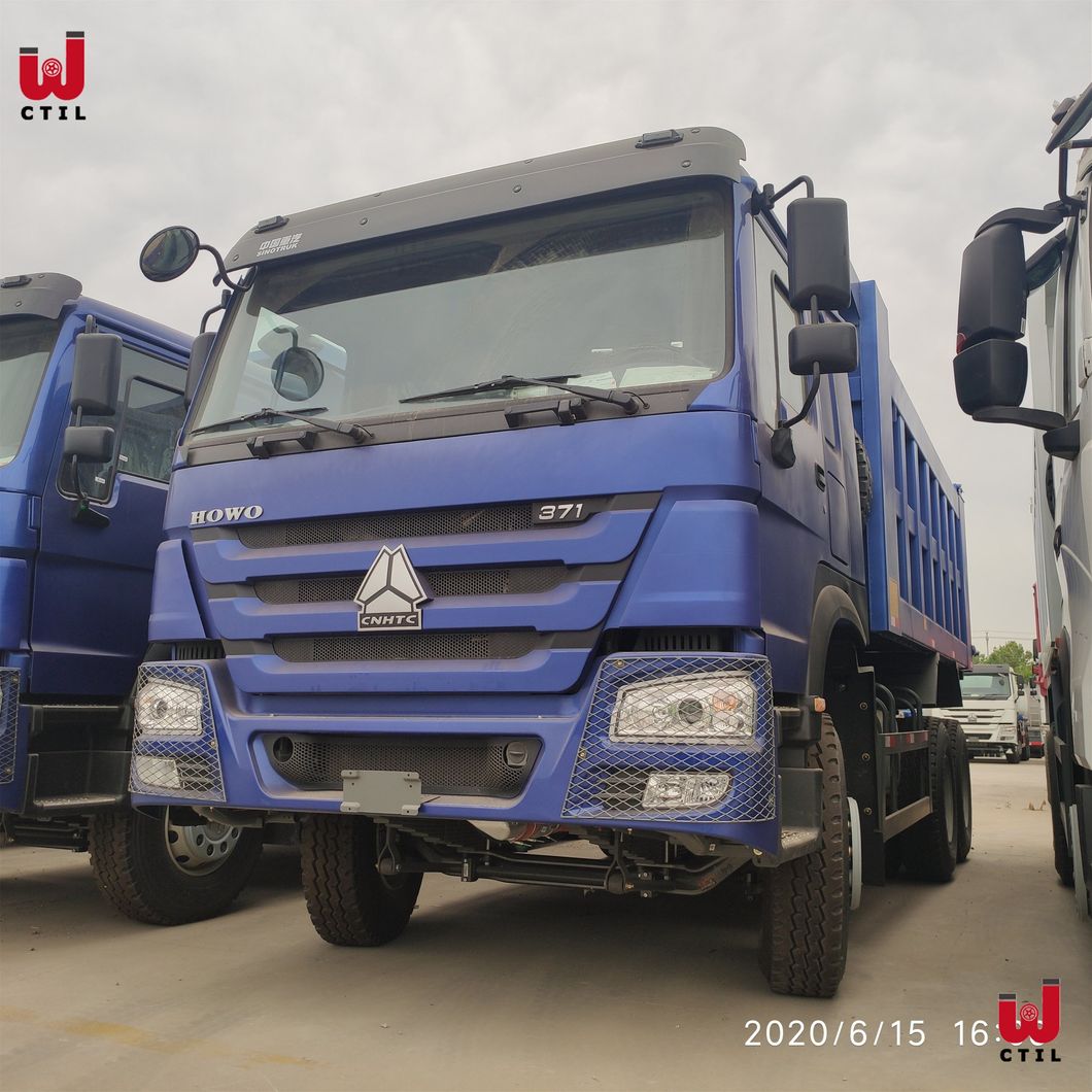 Brand New Sinotruk HOWO7 6X4 30t 371HP Euro 2 Tipper Dump Truck Ready Made Dumper