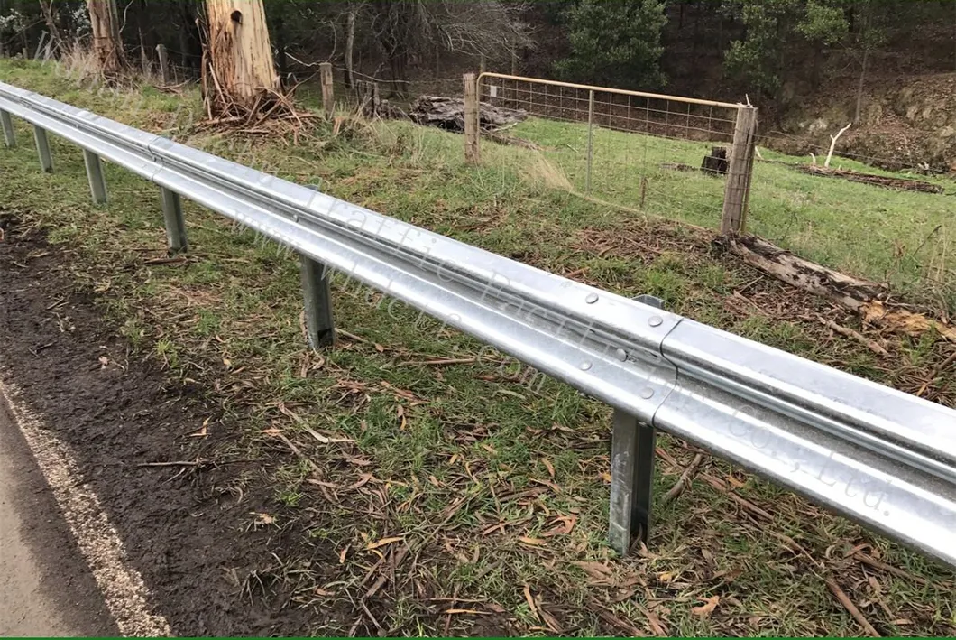 Hot Dipped Galvanized Roadway Guardrail