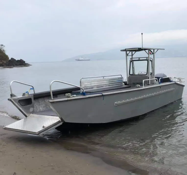 10m 33FT Aluminum Work Boat Aluminium Speed Fishing Sport Motor Cargo Boat Transport Landing Craft for Sale