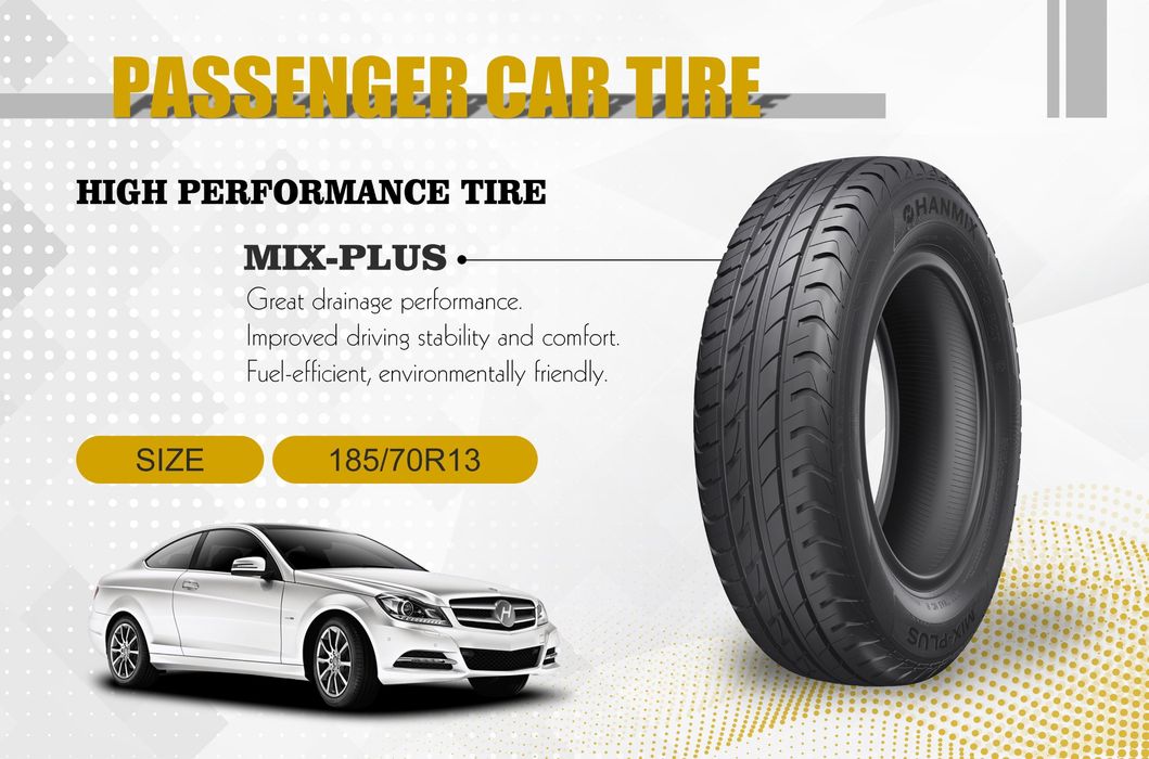 Hanmix Brand PCR UHP/Van/SUV/4X4/at/Mt/Ht/Rt All Season Summer Passenger Car PCR Tyres Mix-Plus