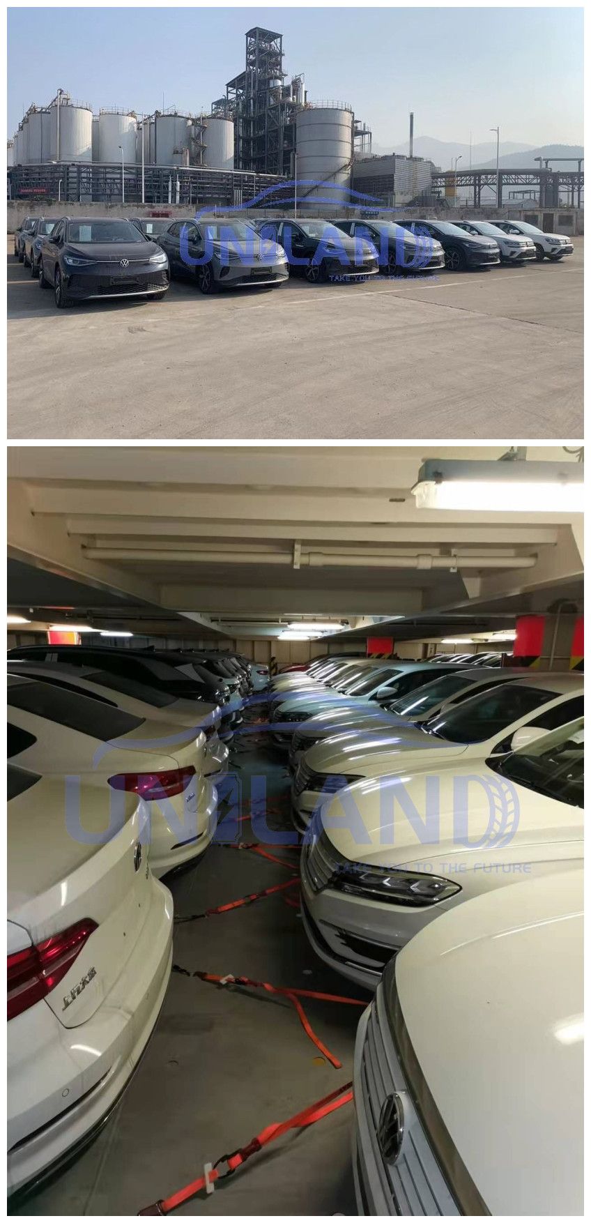 Used 100% New EV VW ID3 Pure Car 2023 2022 Electric 3 E Car Motors ID. 3 Pure Vehicles Auto Cars Made in China Uniland
