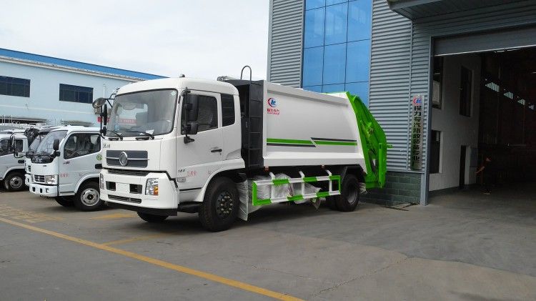 10m3 Refuse Garbage Collection Garbage Compactor Truck