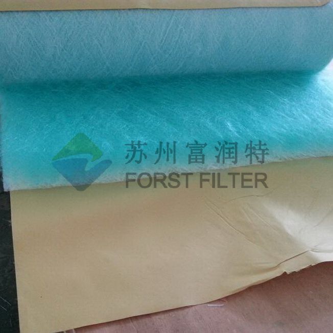 Forst G3 G4 Industrial Green White Paint Stop Filter for Painting Booth