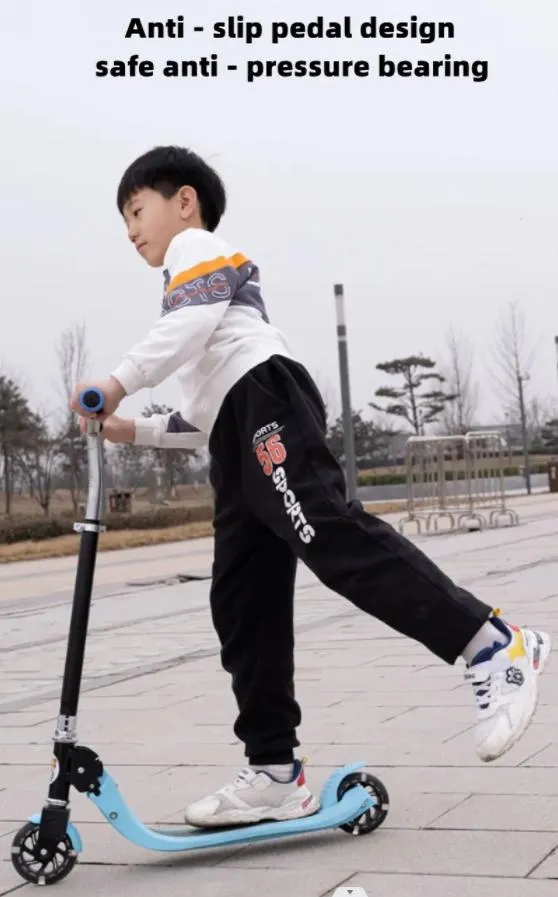 Wholesale Kids Scooter Foldable Adjustable Height Kids Design 3 Wheel Kick Kids Scooter