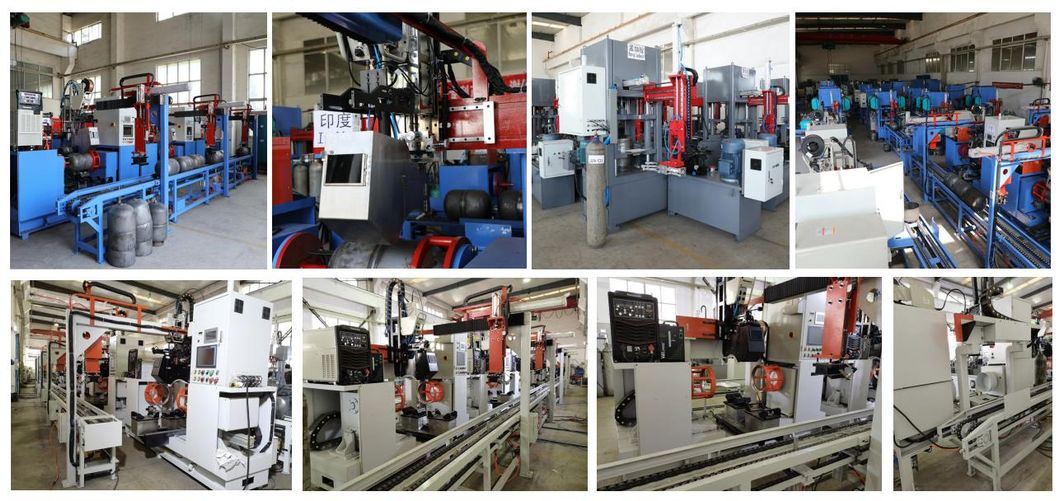 LPG Gas Cylinder Upper Shell Welding Machine
