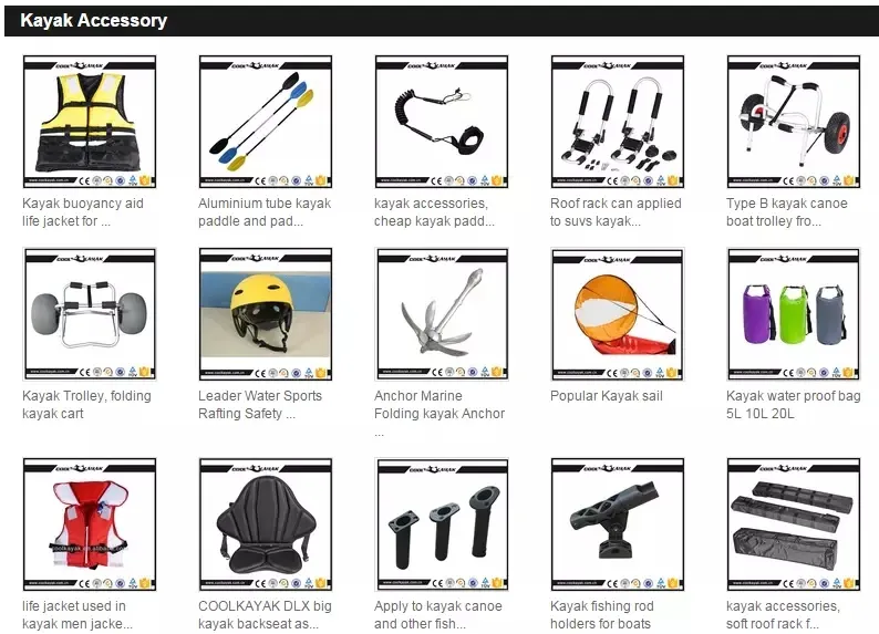 Wholesale Plastic Kayak for Three