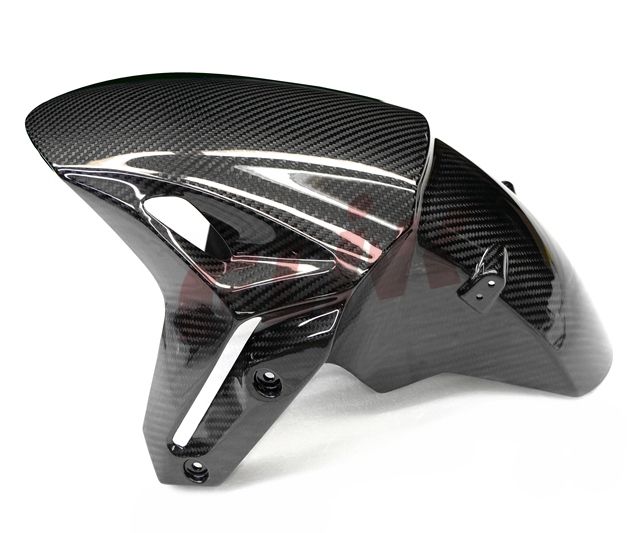 100% Full Carbon Fiber Part Motorcycles Accessories Front Fender for Kawasaki Z H2 2020