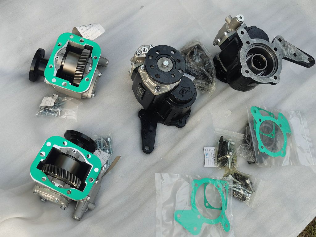 Pto Sdq211/70pq1 Power Take-off for Fast 8js118ta-B ISO Flange Pneunmatic Wanliyang Pto Sdq24/40pq1 for Wly6g40 Ratio 6.143