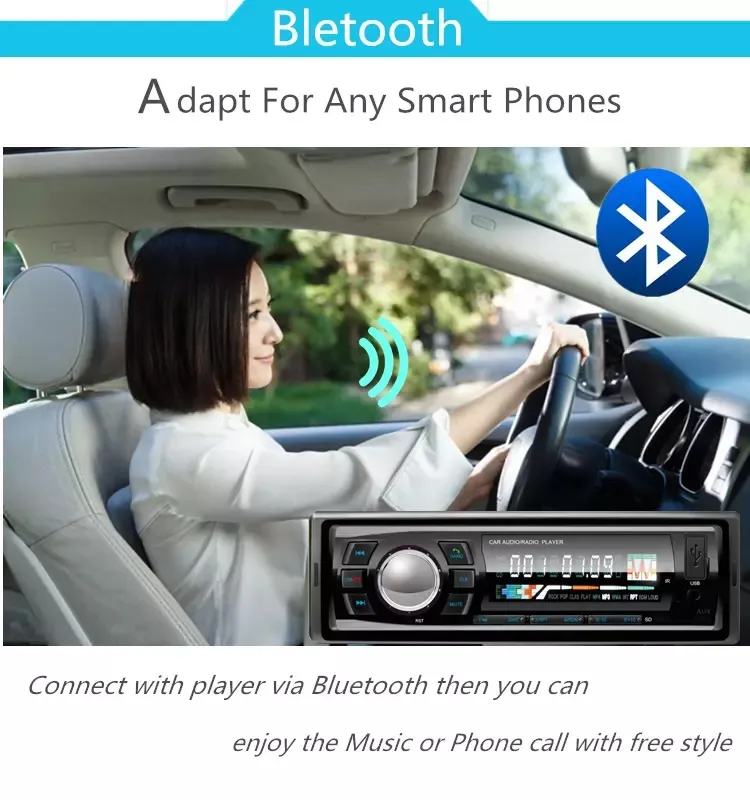 Car Accessory Universal Car Audio USB SD Card Car MP3 Player