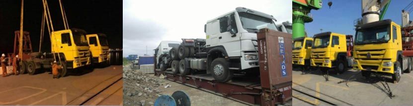 HOWO Heavy Truks 336 371 430 HP Euro 2 Manual 4X2 6X4 Diesel Head Tractor Truck