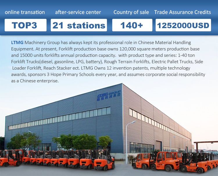 Ltmg 10 Ton Capacity 10t Forklift with Fork Positioner