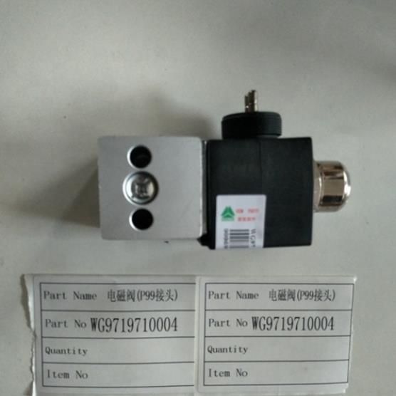 Sinotruk HOWO Truck Spare Parts Solenoid Valve Wg9719710004
