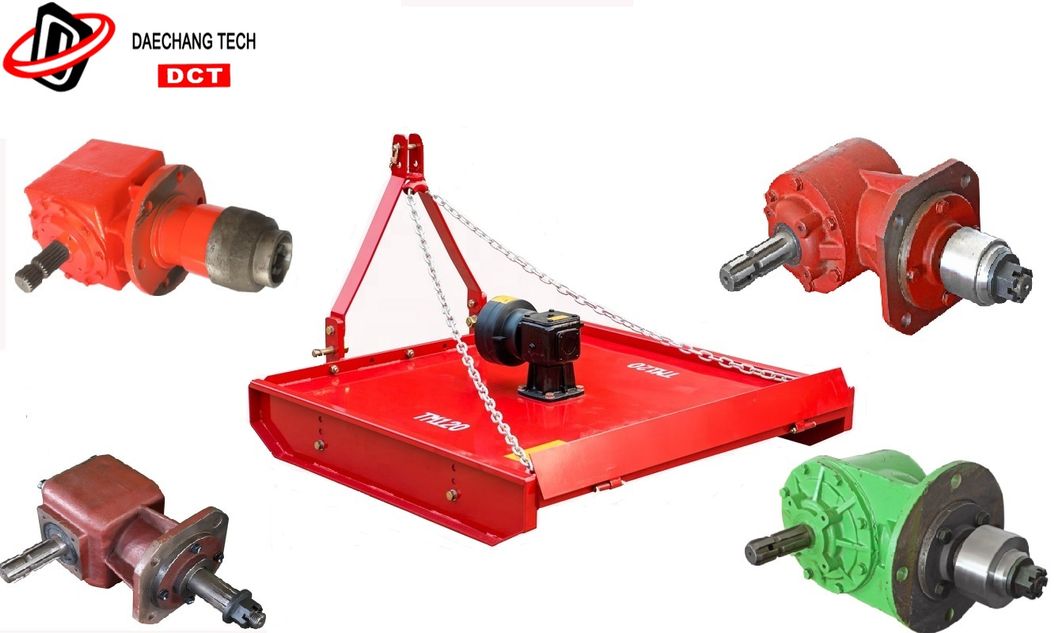 Right Angle Gearbox for Rotary Cutter