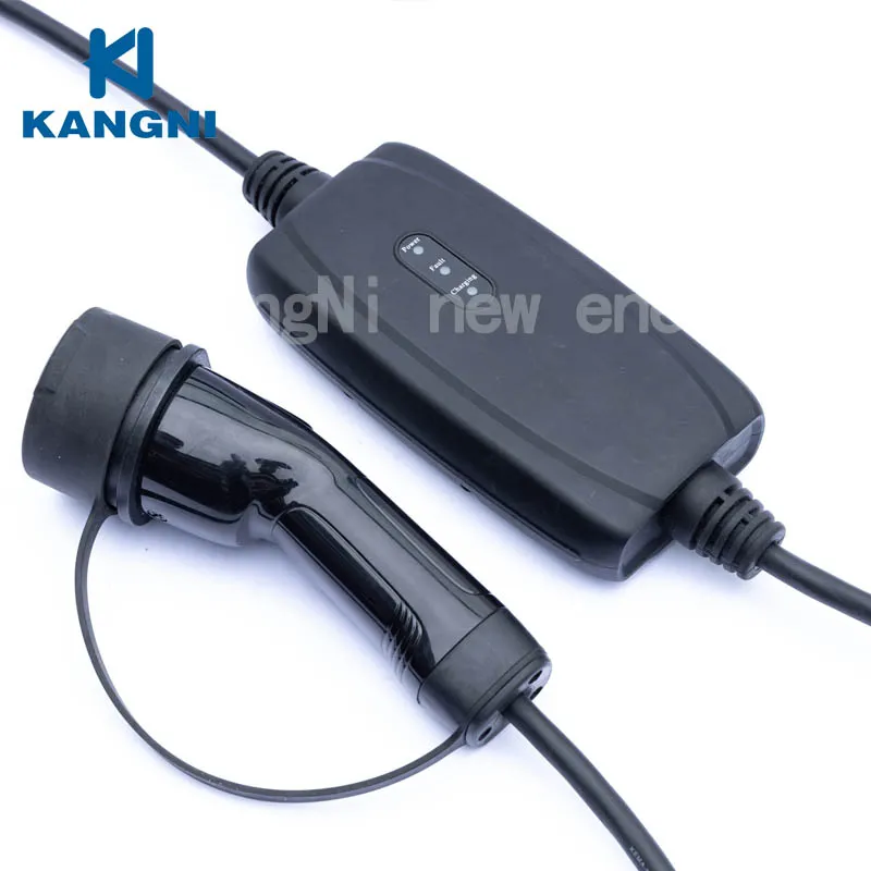 Kangni AC Single Phase Level2 Home Use Electric Car EV Charger CE Certificated Portable Charger Station