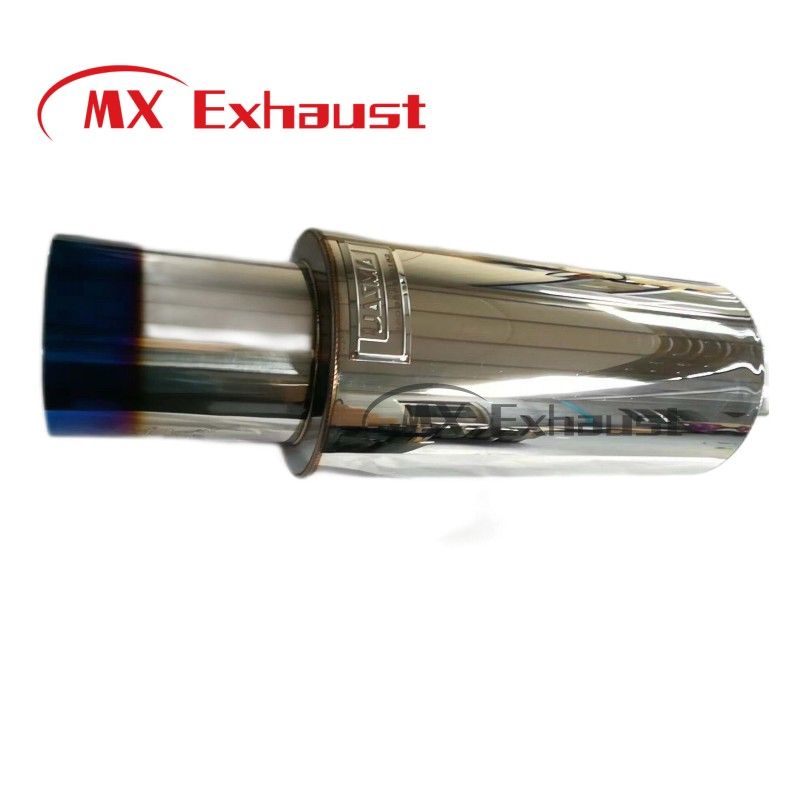 2 in Universal Exhaust Pipe Stainless Steel 304 Exhaust Muffler