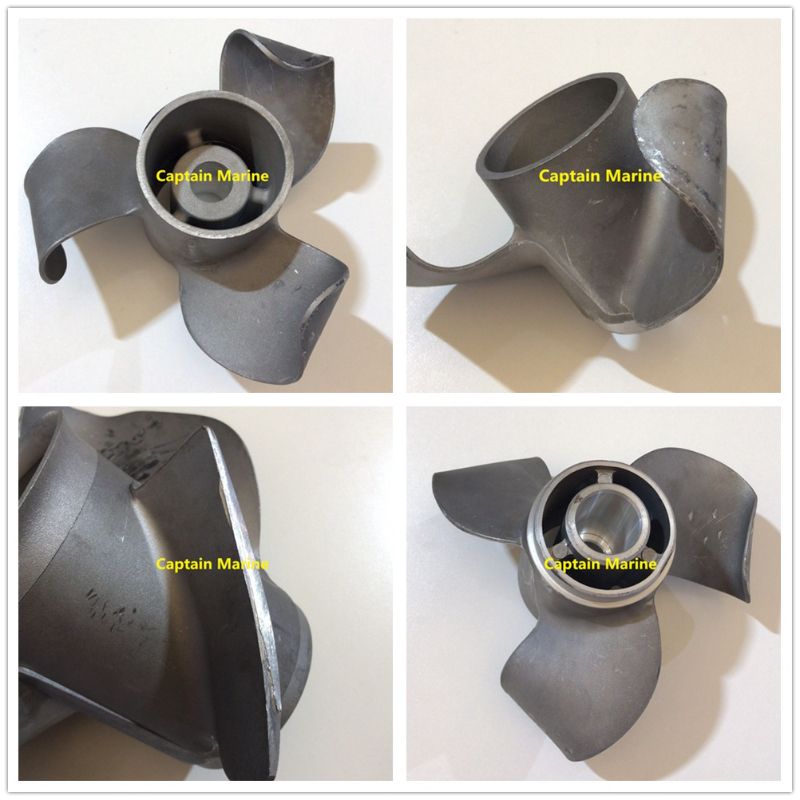 4 Blades 10.3X13 Outboard Engine Propeller for Mercury 25-70HP