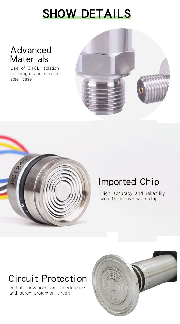 High Quality Strong Corrosion Resistant Ability Sensor Liquids Pressure Transmitter