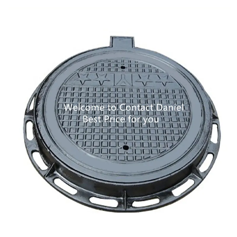 Municipal Round B125 En124 Ductile Cast Iron Manhole Covers