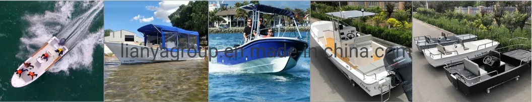 China Inflatable Catamaran 620 Fishing Boat with Outboard Engine