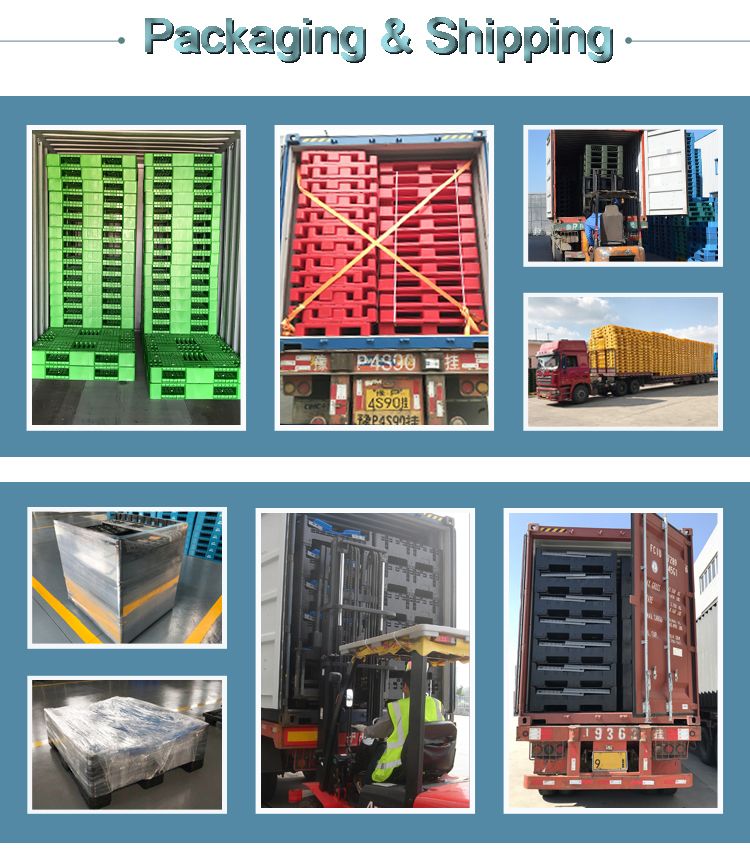 Cheap HDPE 1200X1000 Racking Plastic Pallets for Sale Prices