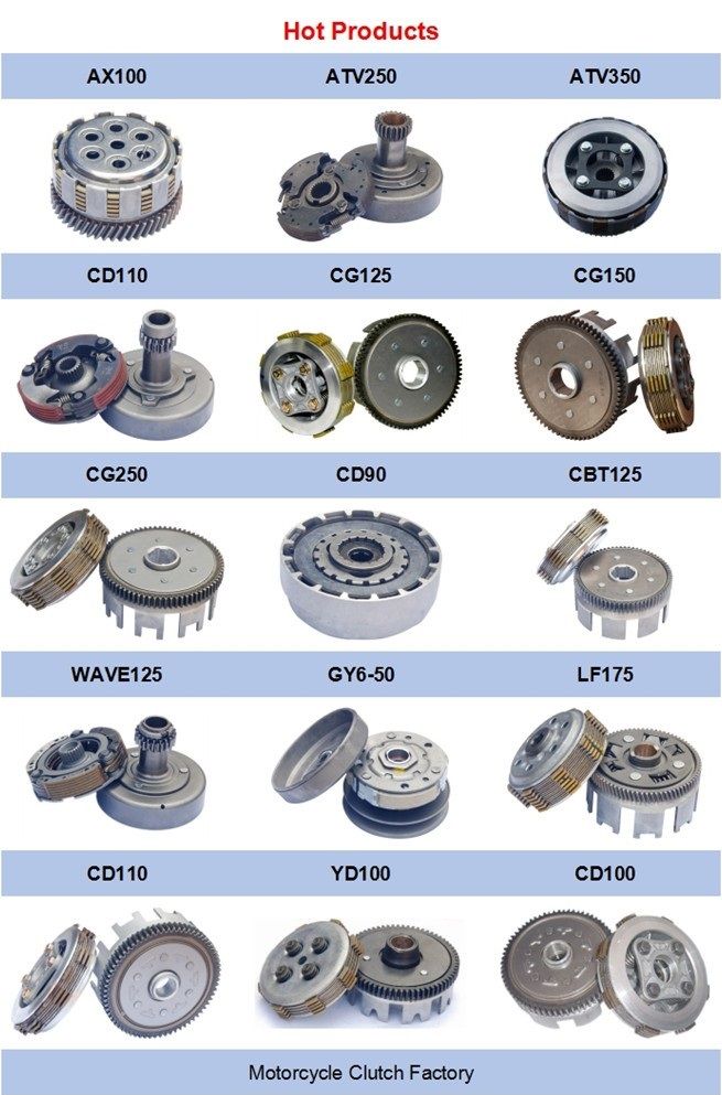 Factory OEM Clucth Shoe&Spring Set for Suzuki Motorcycle (GS110/Jincheng)