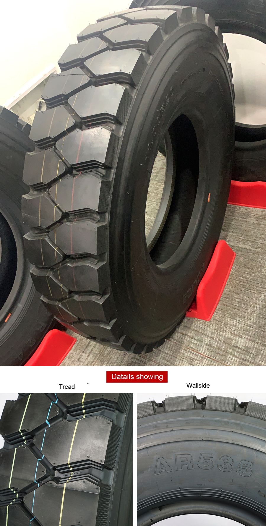 Top Quality Heavy bangladesh Truck Tyres (AR535 10.00R20) price from china factory with Resistance to Tearing and Puncturing on Tough Road