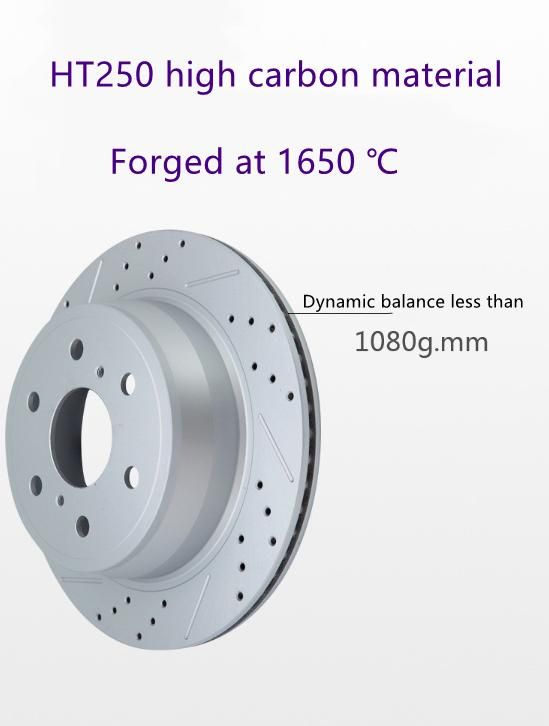High Precision CNC Machining Casting Automobile Wheel Disc Brake with Good Quality