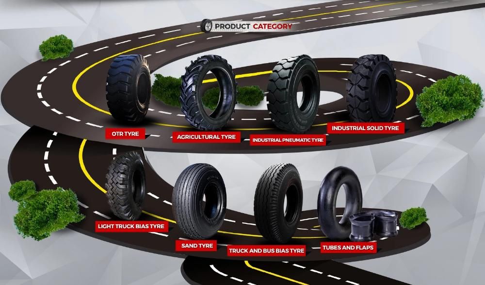 Low Price China Manufacturer Pr-1 20.8-38-12pr Only Tyre with Natural Rubber Used in Paddyfield Bias Agricultural Tire