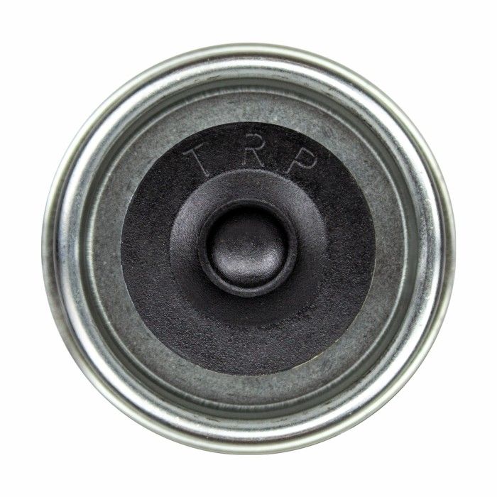 Metal Grease Cap, 1.98&quot; Diameter, with Rubber Insert, 1.25&quot; Diameter for Axles