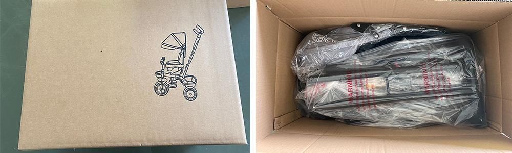 CE Certificate Metal Stroller Baby Pram Tricycle for Kids 1-6 Years Old Child /Foldable Baby Tricycle /Trycycle Children Tricycle