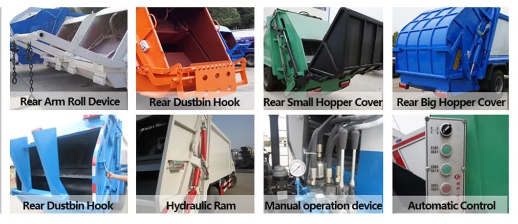 Shacman Large Loading Capacity Sewage Tank Volume Garbage Compactor Truck