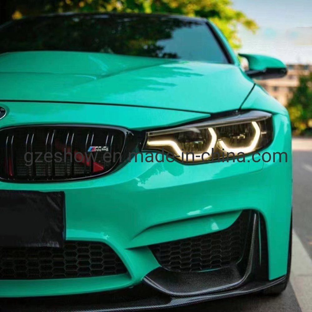 Air Bubble Free Retro Green Car Wrap Vinyl Car Sticker
