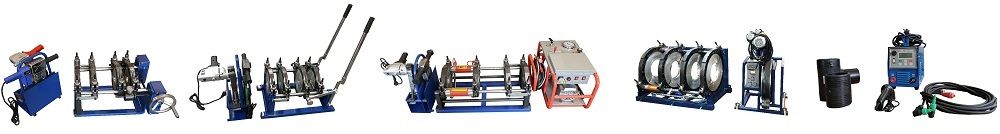 40-160mm Two Rings HDPE Pipe Butt Fusion Welding Machine Thermofusion Welding Machine