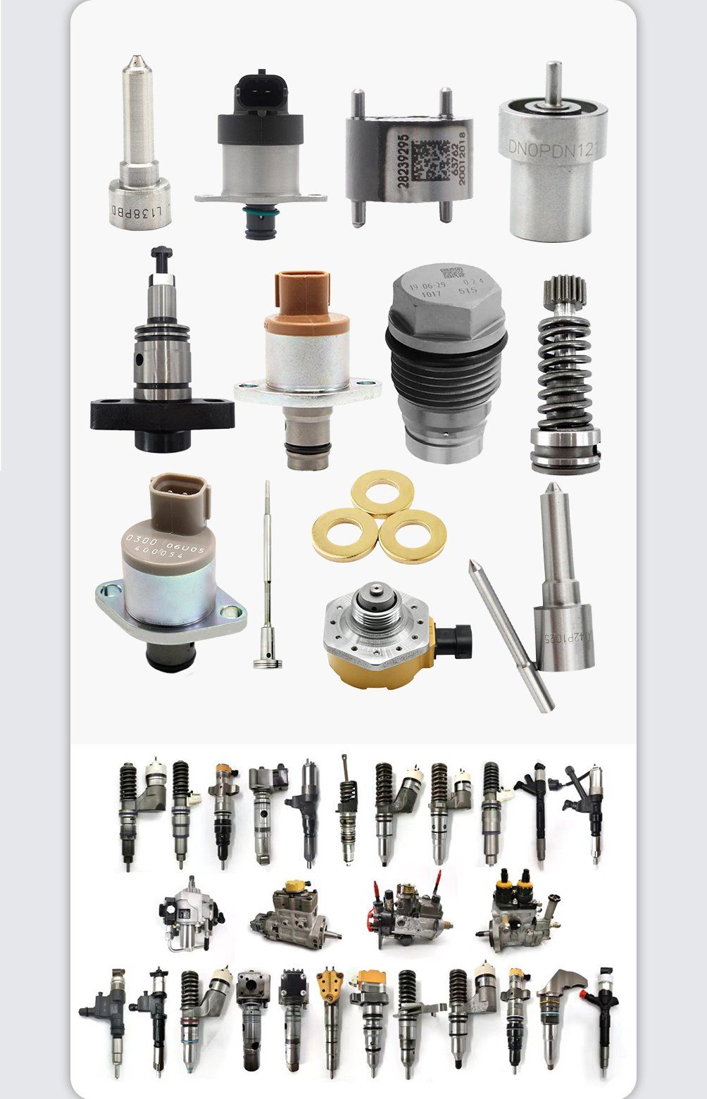 F 00z C01 306 Fuel Injector Control Valve F00z C01 306 Needle Valve F00zc01306 for Euro 5 Diesel Car 0445110441 0445110436